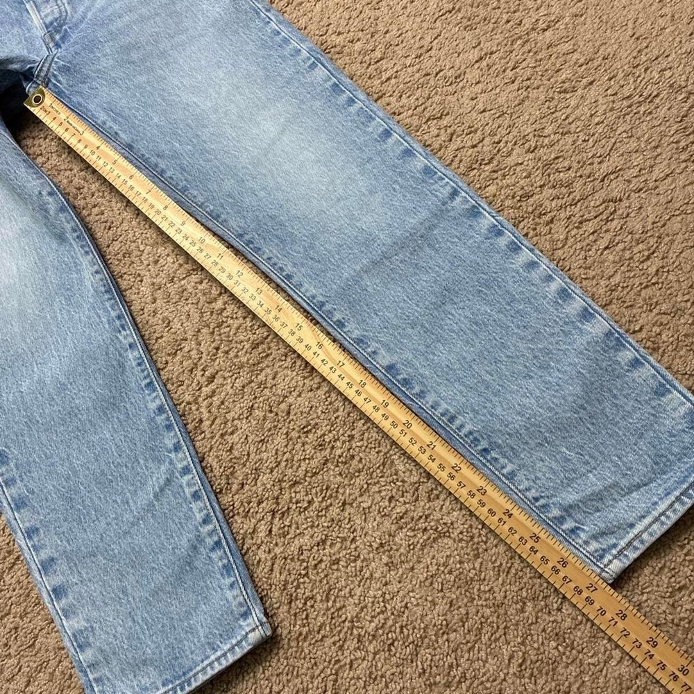 Levi's Premium Wedgie Stretch Light Wash Blue Jeans Size 26 - Picture 6 of 8